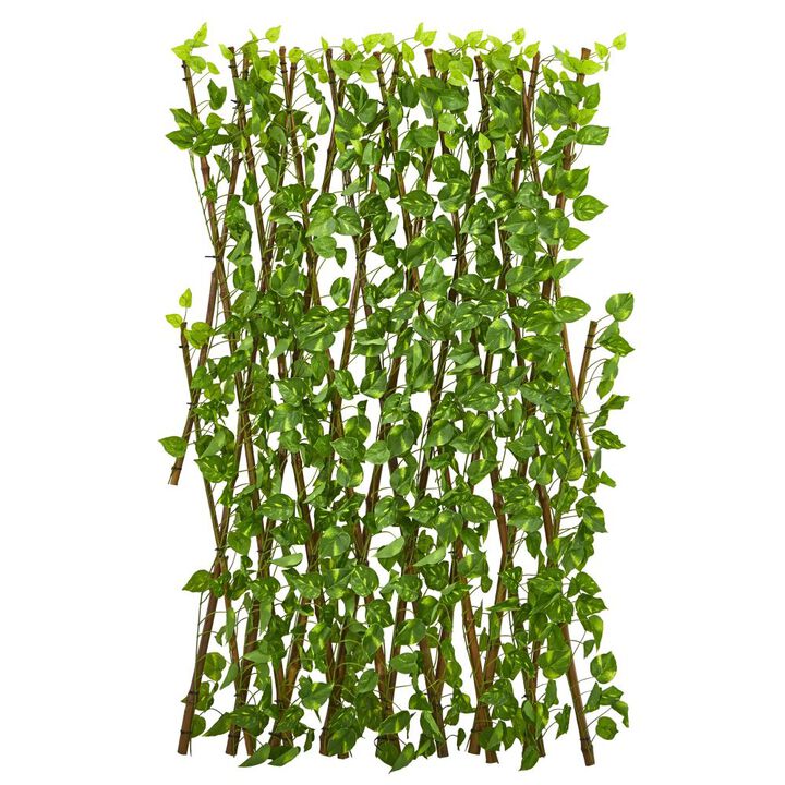 Hivvago 47" Pothos Expandable Fence UV Resistant & Waterproof