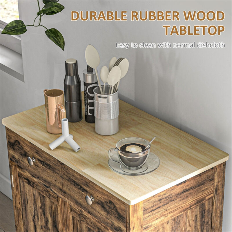 Multi-Purpose Storage Cabinet for Kitchen, Pantry, or Dining Room