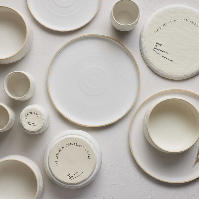 Stone by Mercer Project SHOSAI Stoneware 16 Piece Dinnerware Set