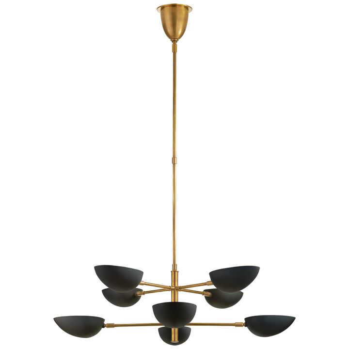 Graphic Lrg 2-Tier Chandelier