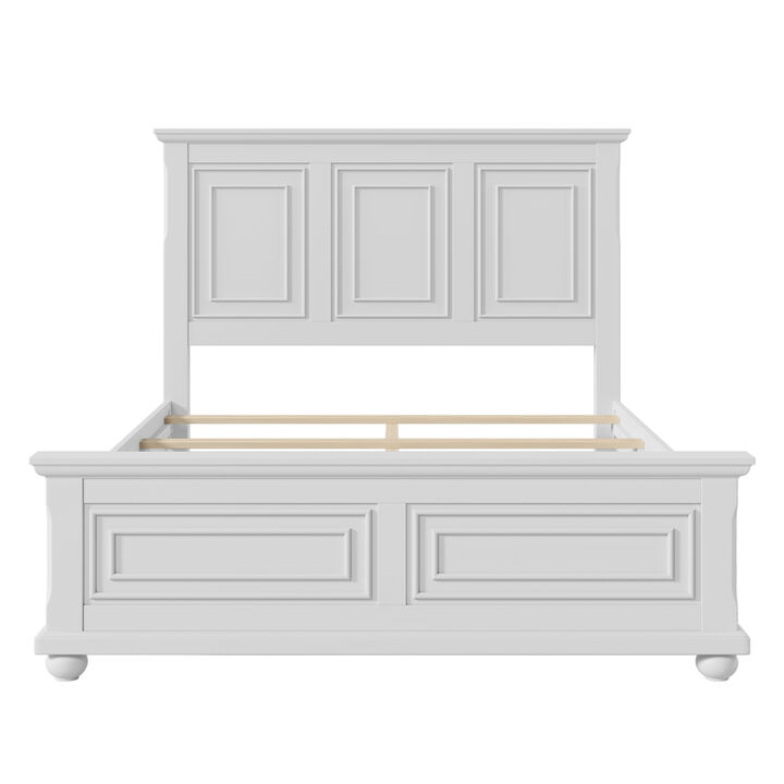 Merax Traditional Vintage Wood Platform Bed