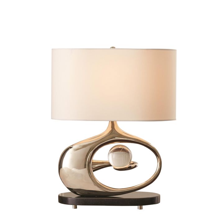Orbit Lamp-Silver