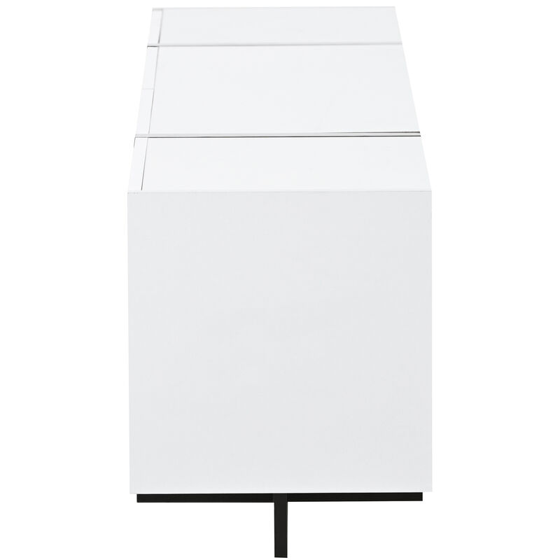 Merax Contemporary Rectangle Design TV Stand