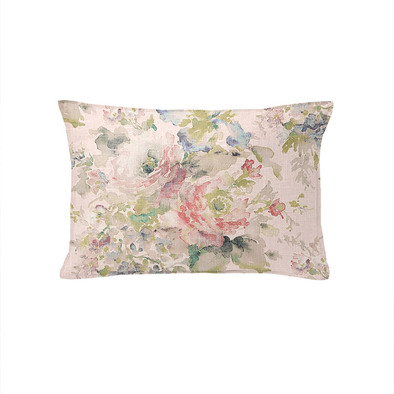 6ix Tailors Fine Linens Athena Linen Blush Decorative Throw Pillows