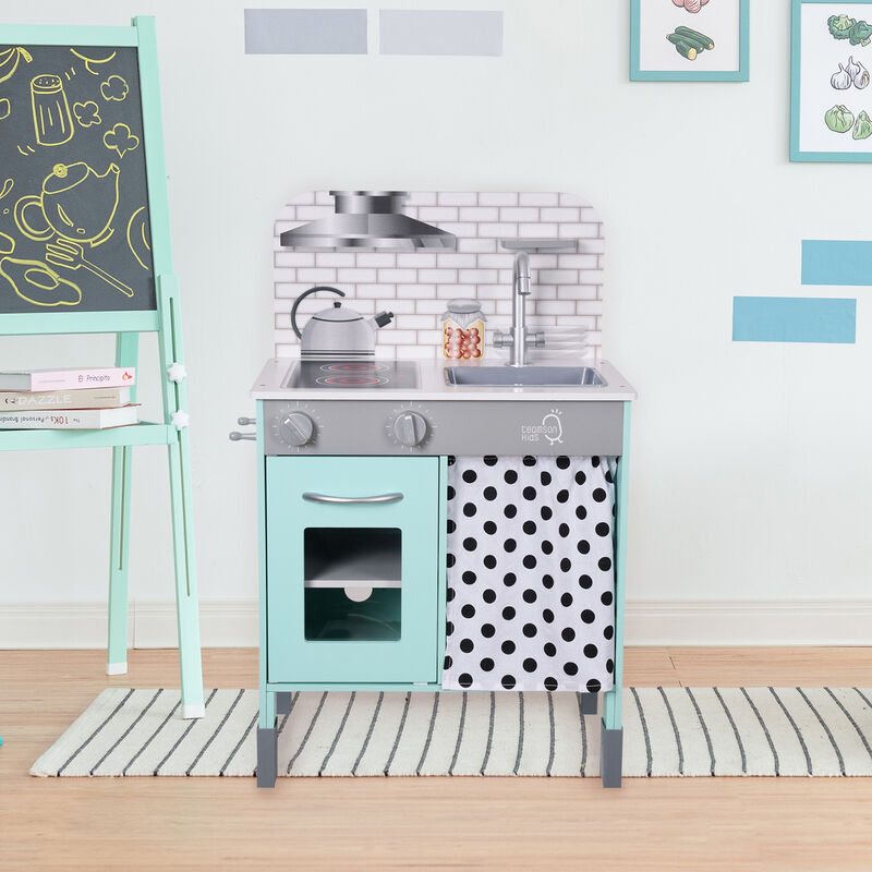 Teamson Kids - Little Chef Philly Modern Play Kitchen - Mint