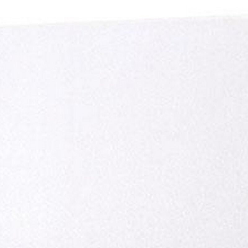 Benjara 27 Inch Table Lamp, Acrylic Crystals, Diamond Base, Metal, Champagne Silver and White