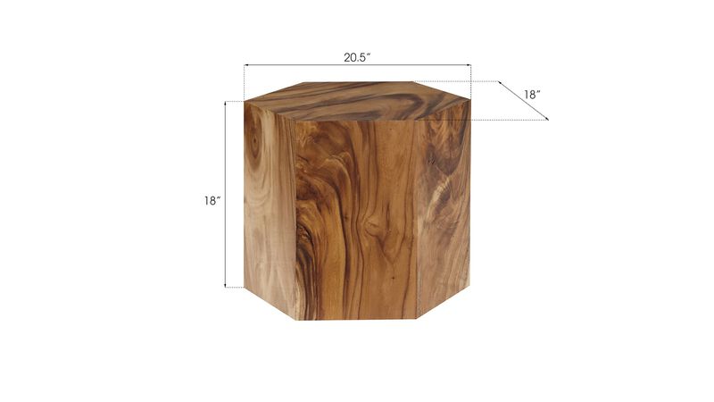 Honeycomb Small Side Table