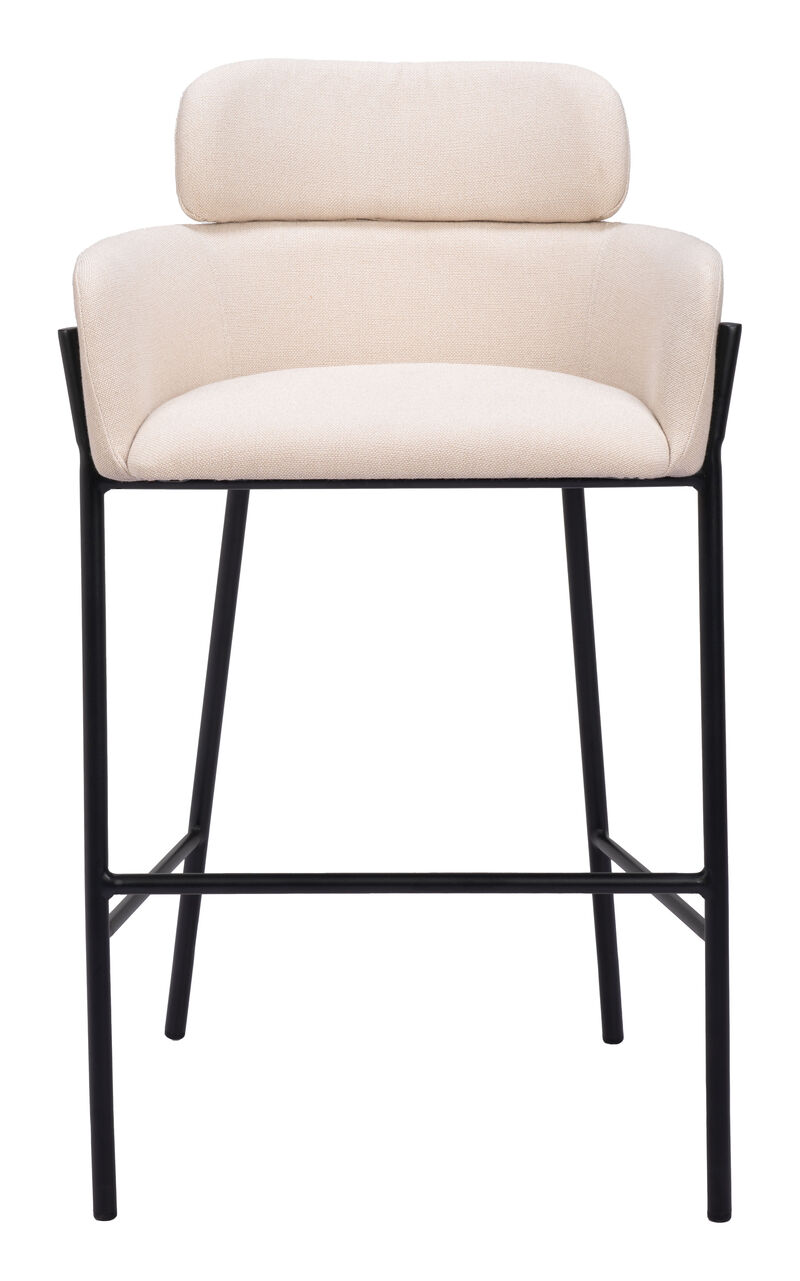 Bremor Barstool Beige