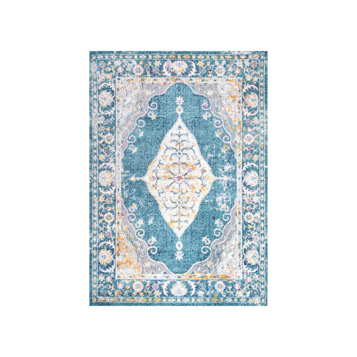Zelda Bohemian Cottage Medallion Area Rug