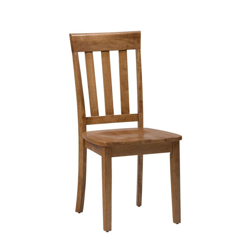 Jofran Solid Wood Classic Slat Back Dining Chair (Set of 2)