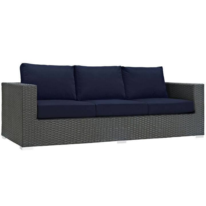 Modway - Sojourn Outdoor Patio Sunbrella® Sofa