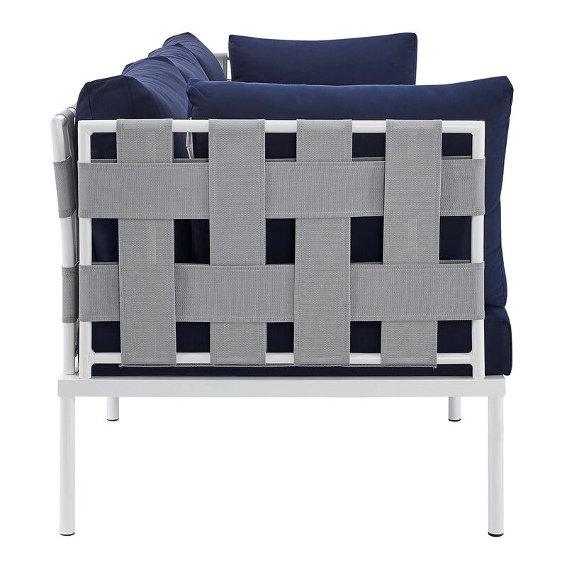Modway - Harmony Sunbrella® Outdoor Patio Aluminum Sofa