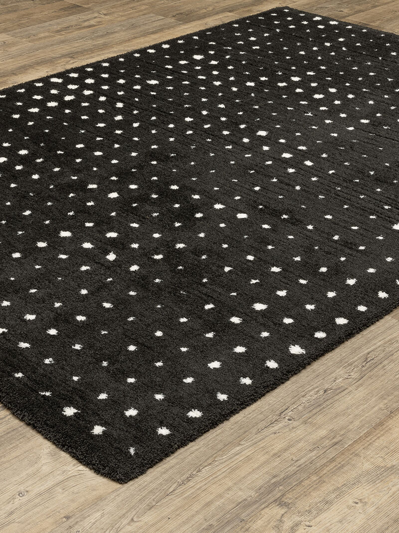 GALILEO 04 BLACK/IVORY 5X8