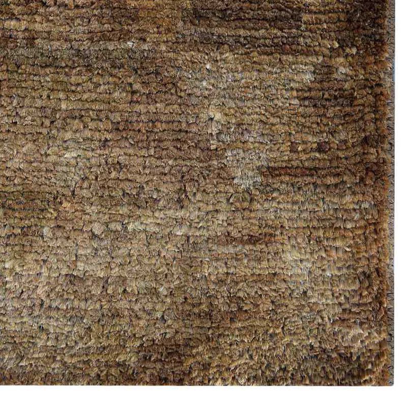 HAND KNOTTED JUTE ECO-FRIENDLY Contemporary AREA RUGS  - 5'x8', Rectangle Shape, Beige Color, Contemporary, High Pile, Natural Fiber, Outdoor Indoor Handmade Area Rugs for Living Room (J00043)