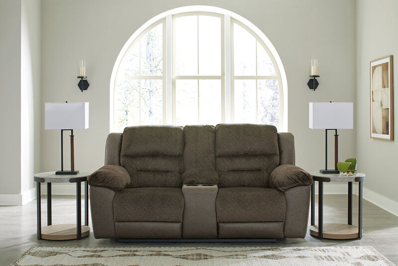 Dorman Reclining Loveseat W/Console