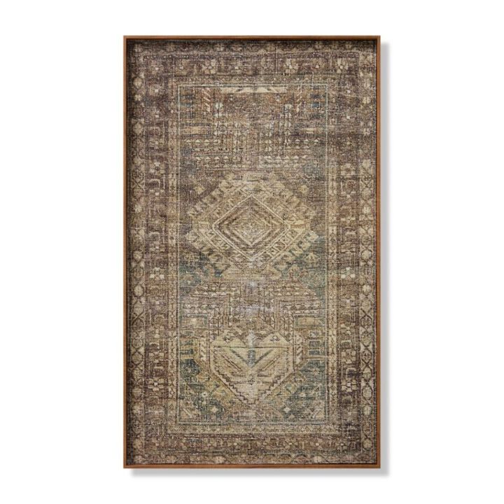 Wood Frame Lagoon Wall Art