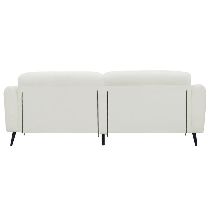Merax Upholstered Loveseat 2 Seats Sofa