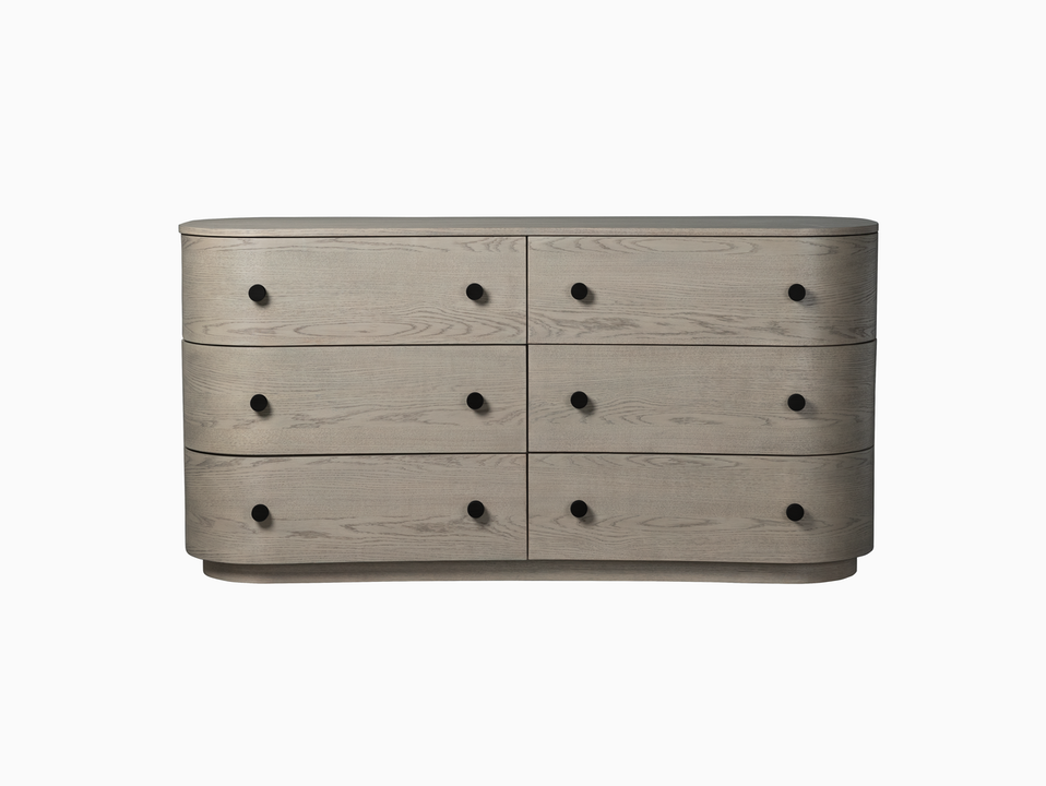 Emery Six Drawer Dresser