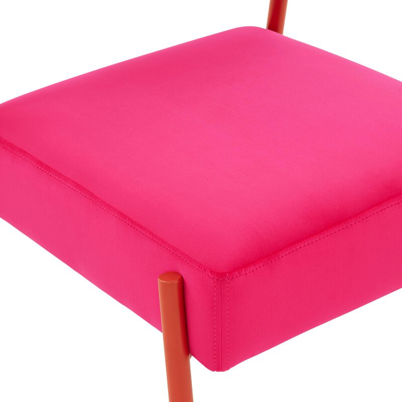 Jolene Velvet Accent Chair