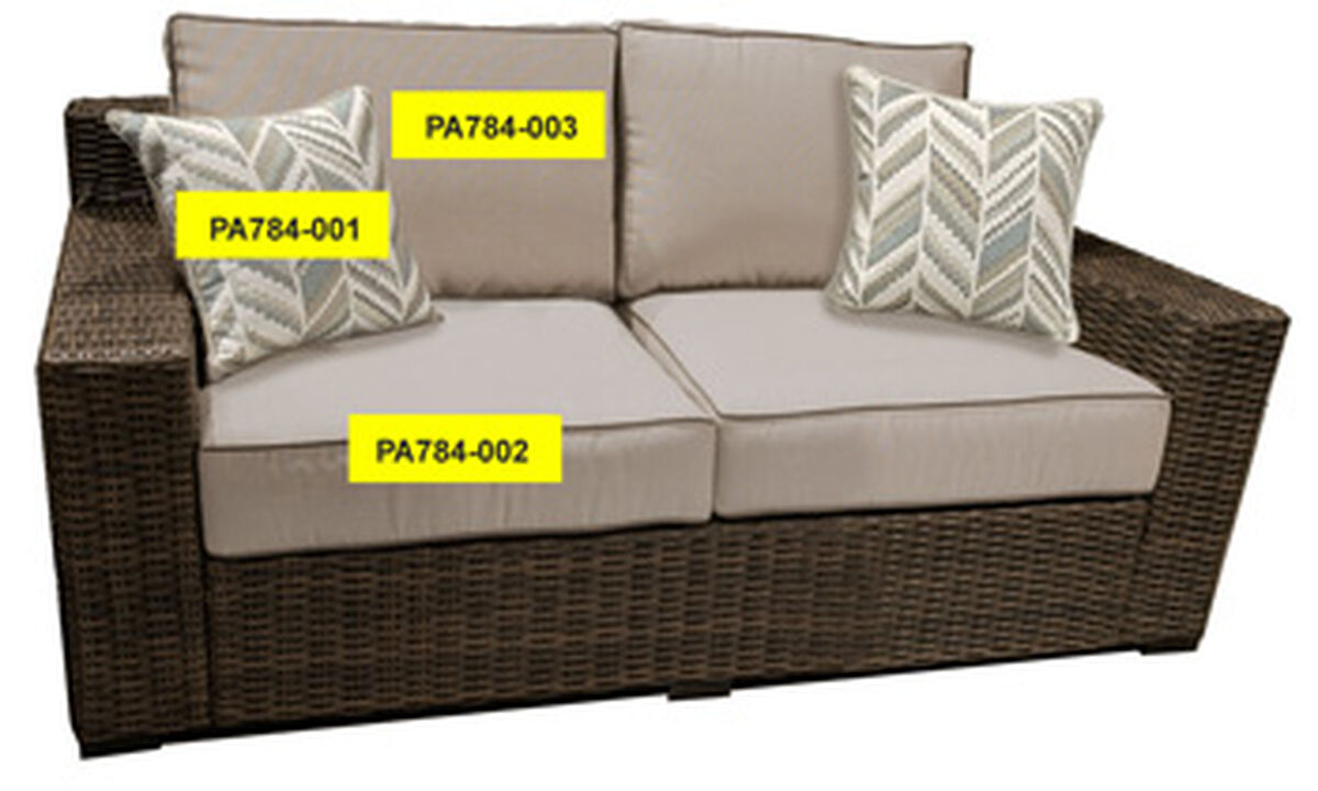 Coastline Bay Seat Cushion
