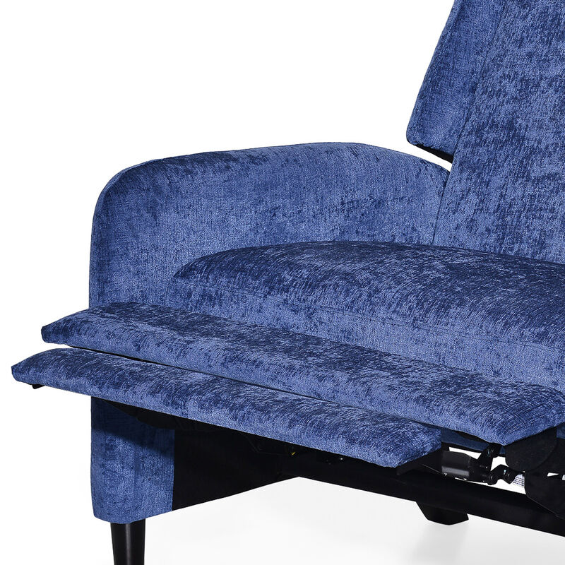 Merax Textured Fabric Push Back Wide Recliner