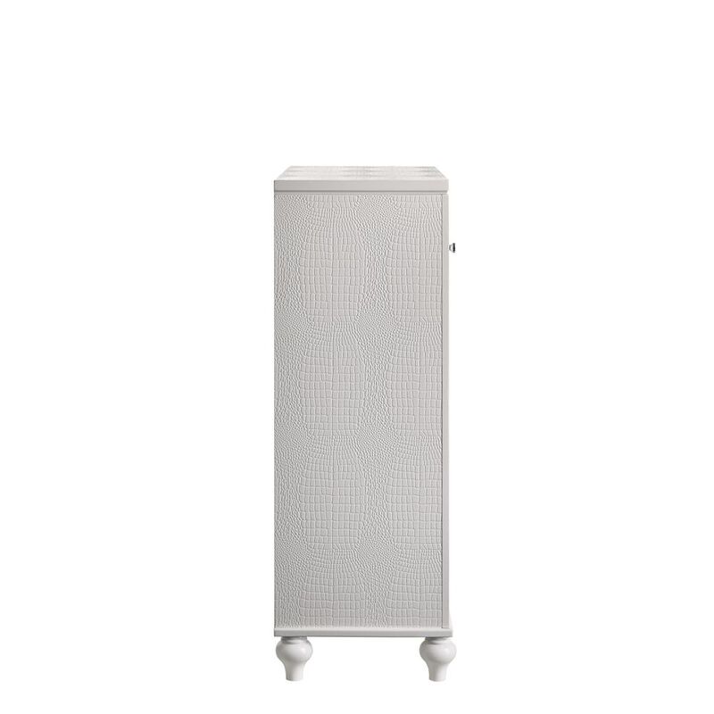 New Classic Furniture Furniture Modern Style Solid Wood Chest in White Finish