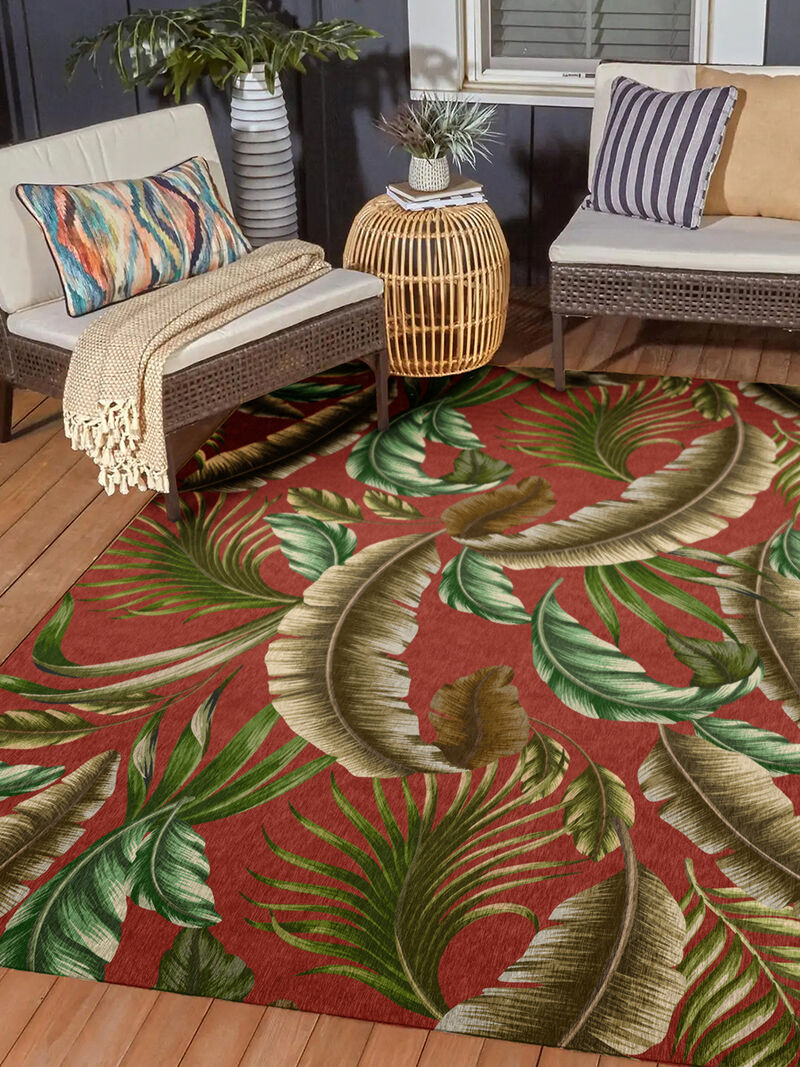 Tropics TC1 Paprika 8' x 10' Rug