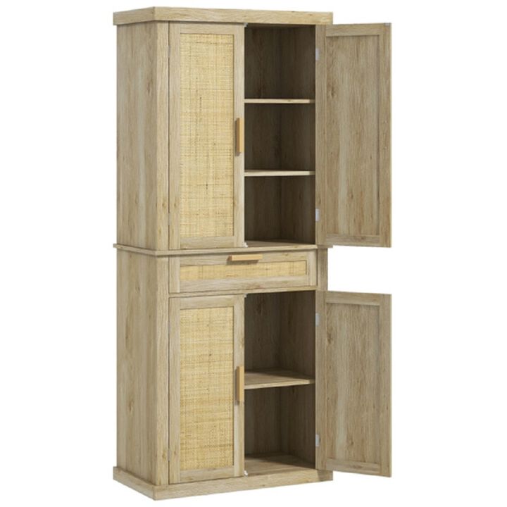 Multi-Functional Kitchen Cart, Storage Cabinet & Sideboard with Wheels
