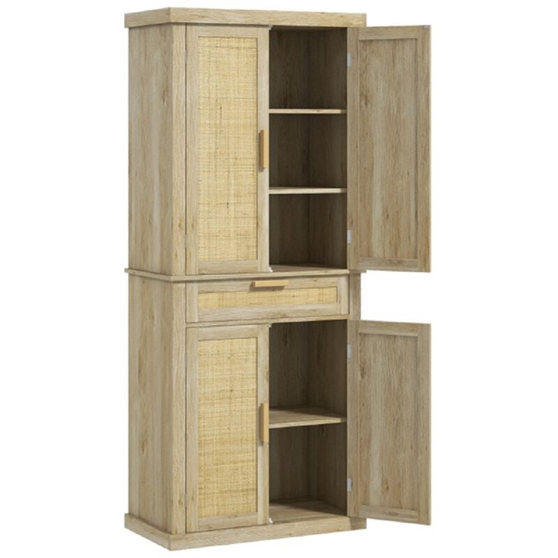 Multi-Functional Kitchen Cart, Storage Cabinet & Sideboard with Wheels