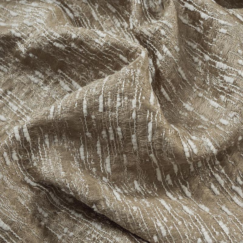 RT Designers Collection Roman Jacquard Premium & Stylish Grommet Panel 54" x 90" Taupe