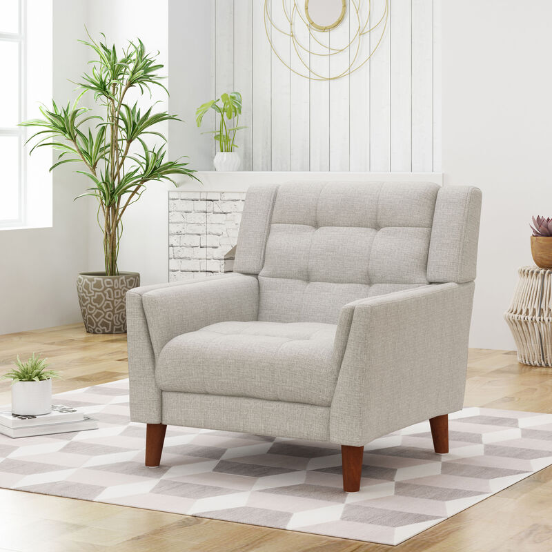 Merax Mid-century Armchair Accent Chair