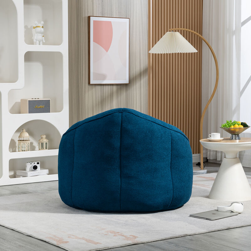 Merax Bean Bag Sofa Accent Chair with Footrest