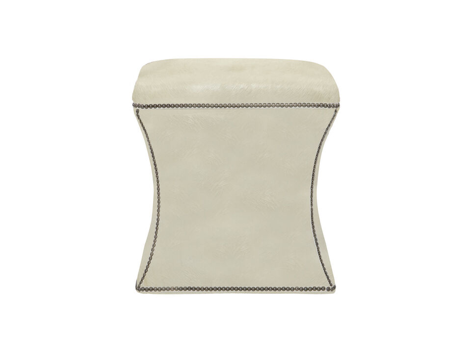Roscoe Leather Ottoman