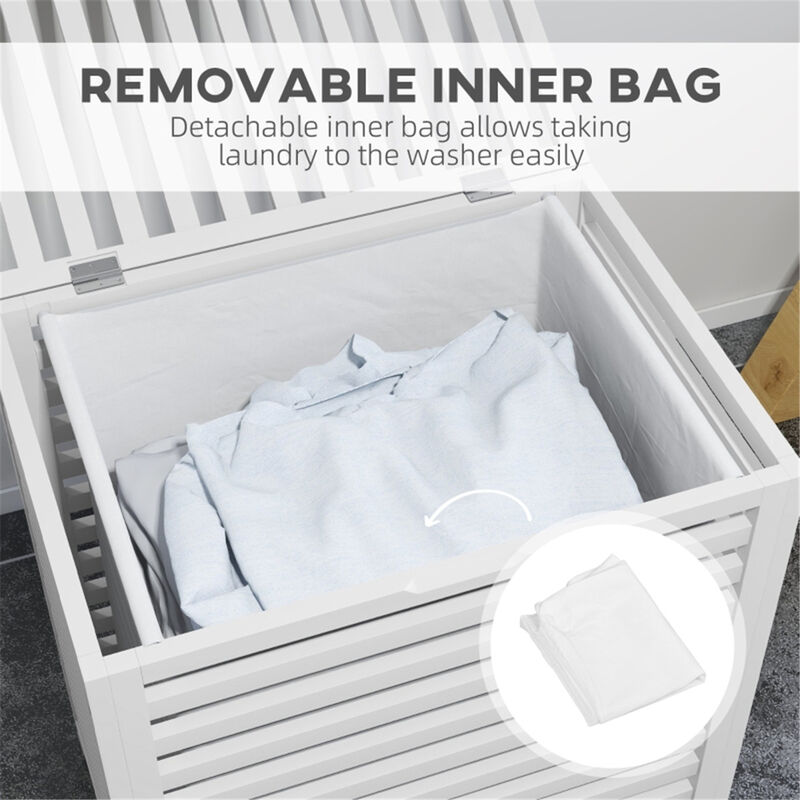 Durable Laundry Basket with Handles – Collapsible Hamper for Clothes Storage & Organization