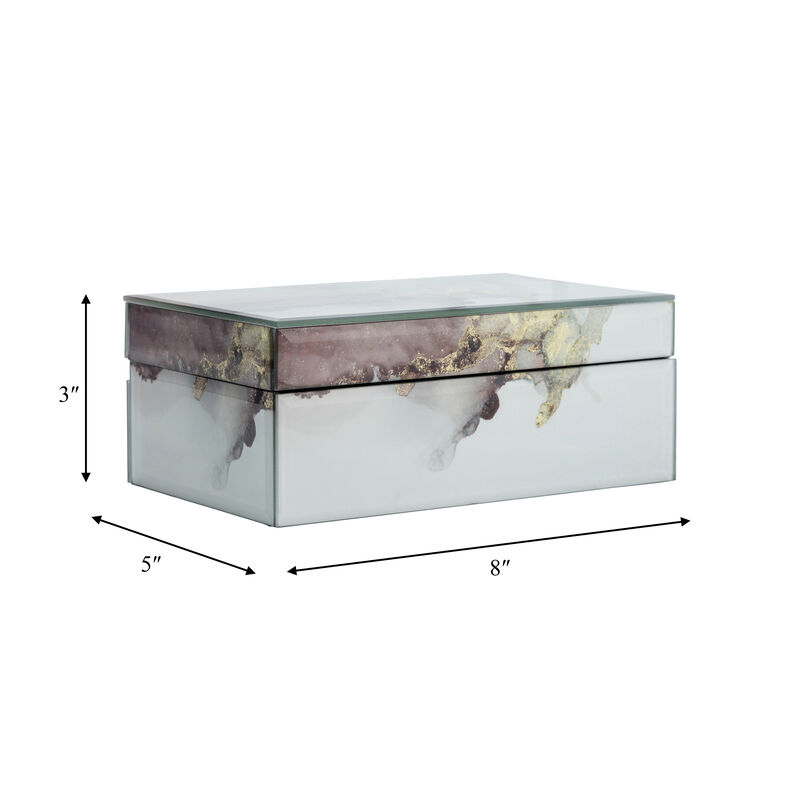 Wood Abstract Decorative Box