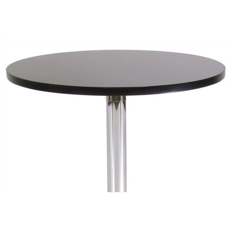 Hivvago 3 Piece Modern Dining Set with Bistro Table and Two Stools