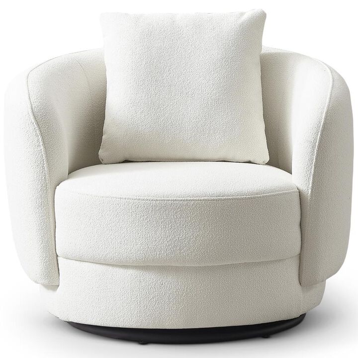 Ashcroft Furniture Co Dylan Boucle Lounge Chair