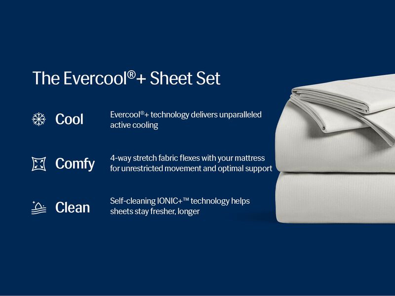 Evercool California King Artic White Set