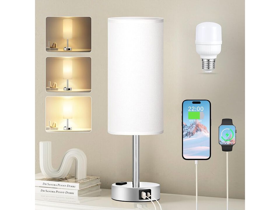Bedside Table Lamp for Bedroom