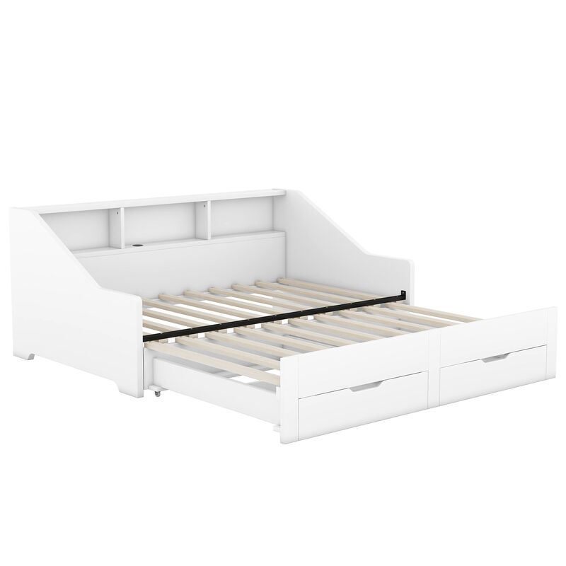 Merax Daybed Bed Frame with Storage