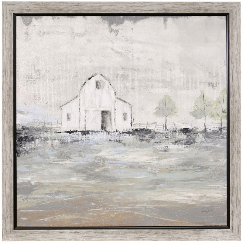 Iowa Barn I Framed Print