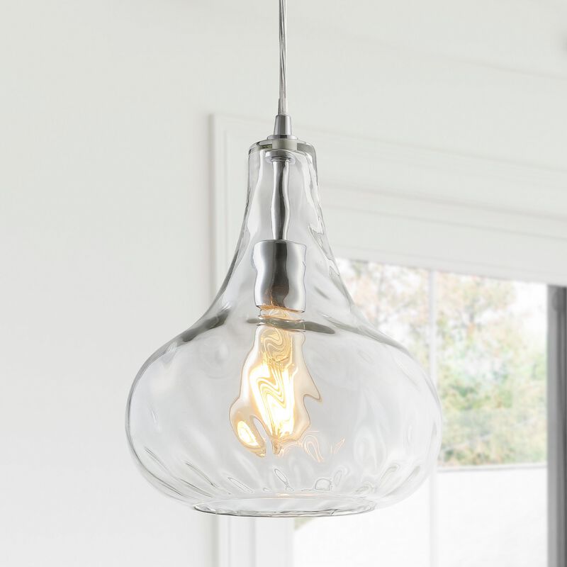Ferano Adjustable Metal/Glass LED Pendant