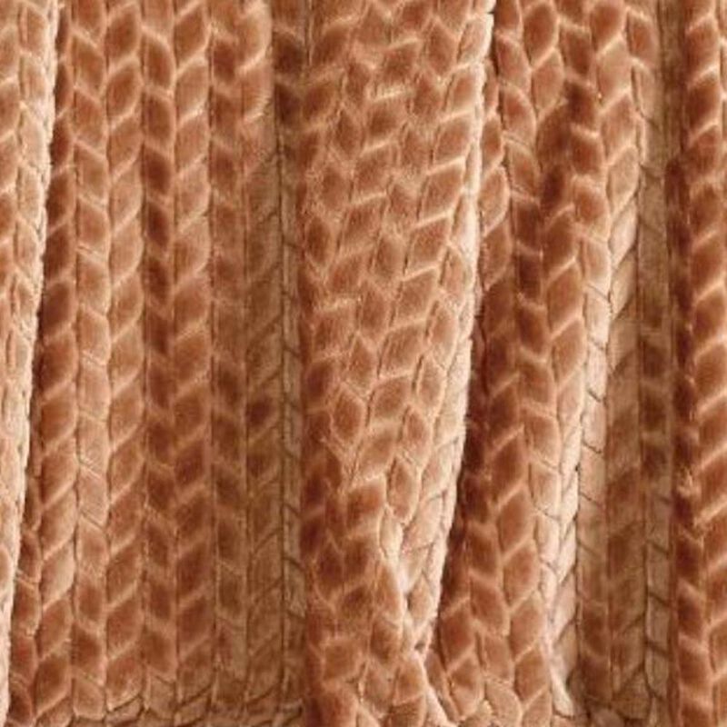 Soft Braided and Comfortable Plush All Season Sherpa 50" X 60"