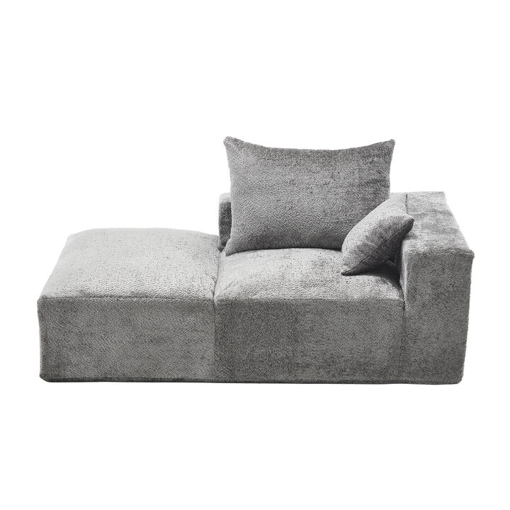 Merax Chenille 2-seat Lounging Sofa  Chair
