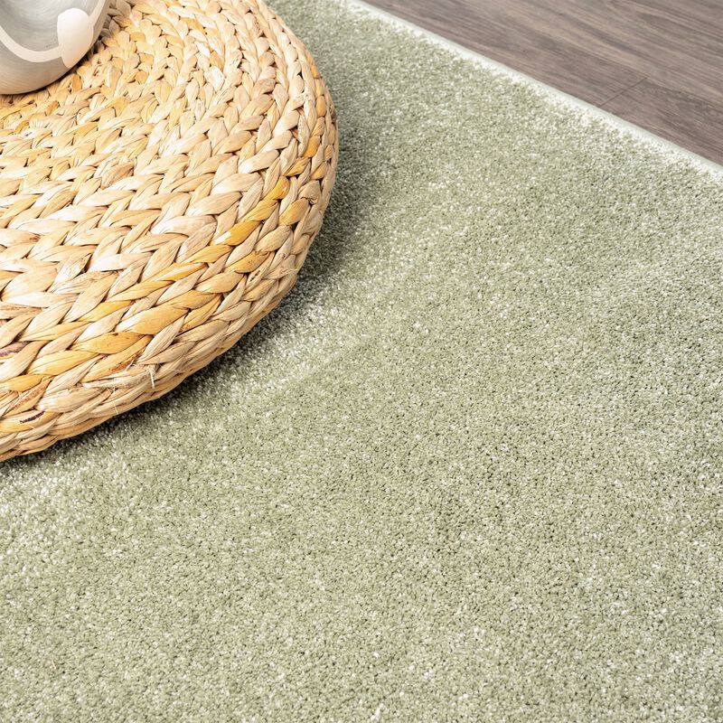 Haze Solid Low Pile Area Rug