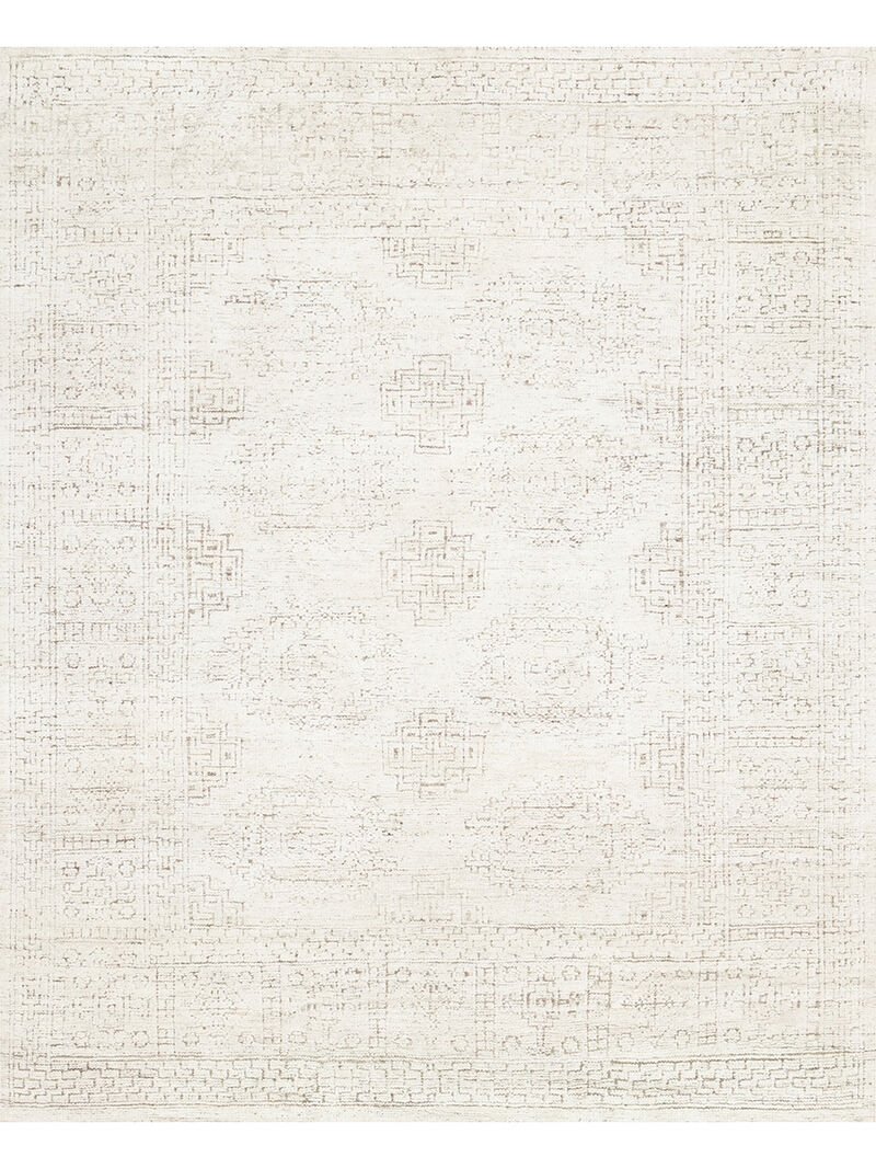 Vestige VQ01 White/Natural 6' x 9' Rug