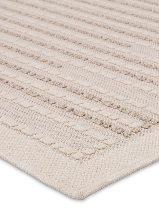 Continuum Theorem Tan/Taupe 2' x 3' Rug