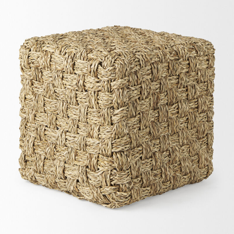 Adele Brown Pouf