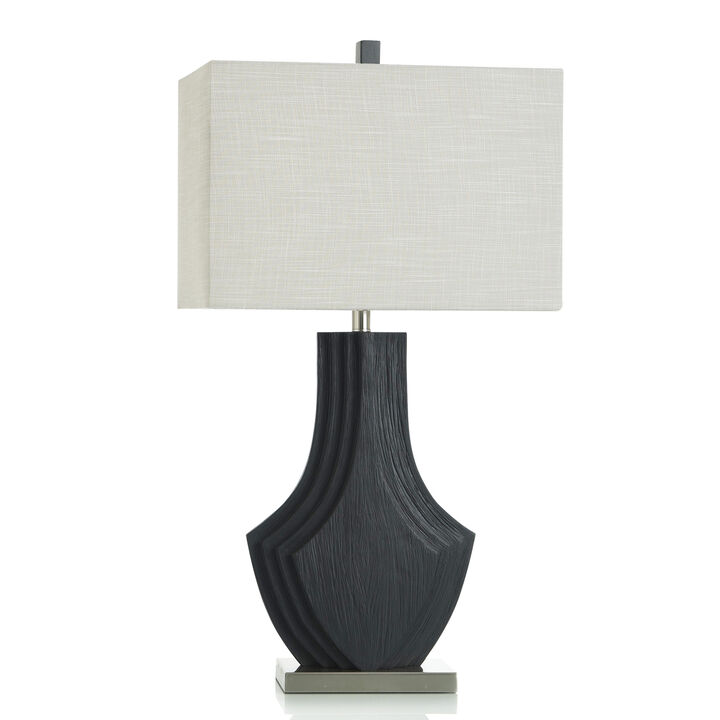 Black Layered Table Lamp