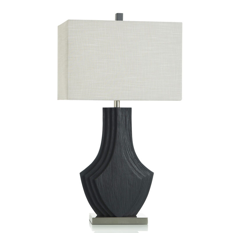 Black Layered Table Lamp